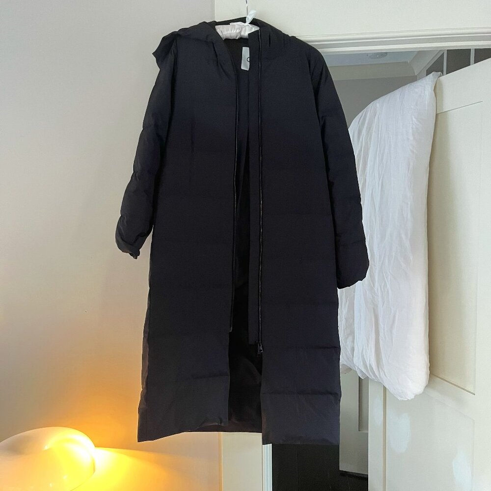 COS Recycled-Down Longline Puffer Coat